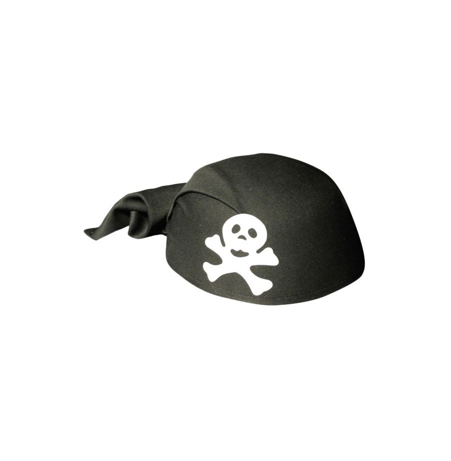 Casquette PIRATE- tissu  luxe (corsaire)