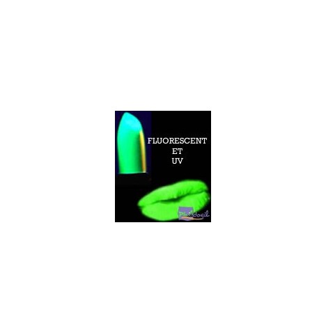 Rouge à lèvres Fluo Vert sous blister