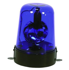 Girophare disco 220 volts 15 w bleu