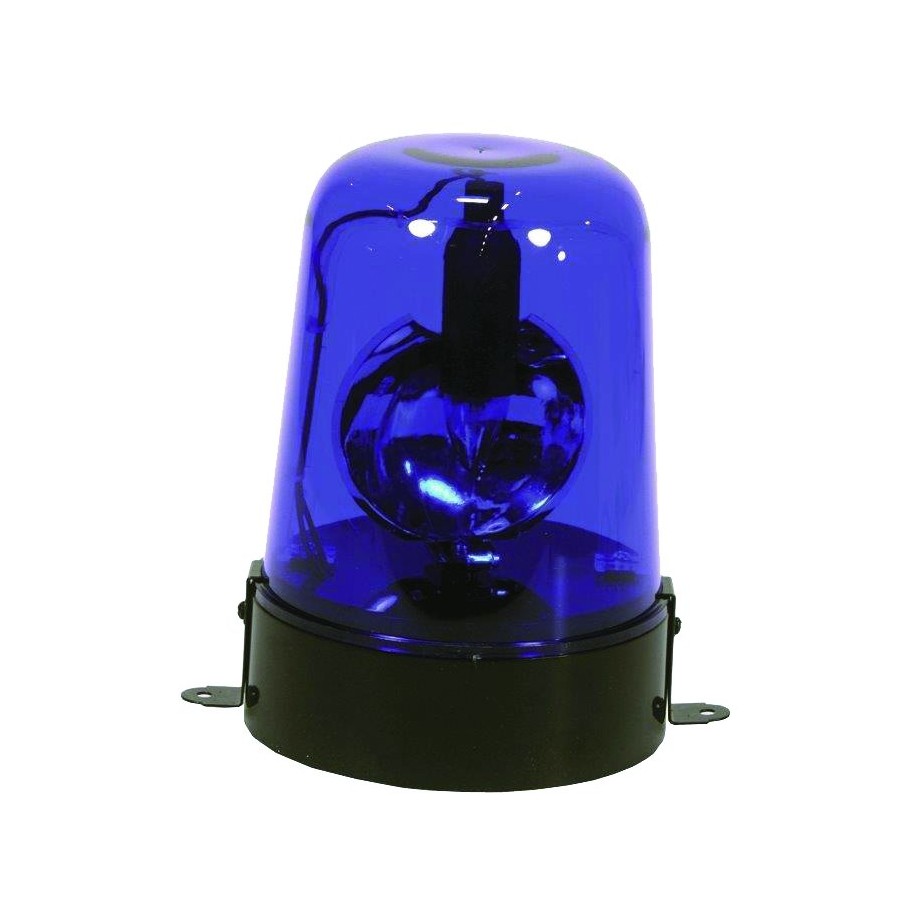 Gyrophare Disco 220 volts  Bleu