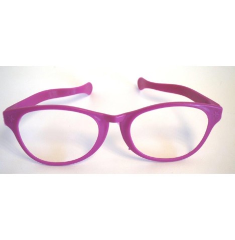 Lunettes géantes Fushia sans verre - Lunettes  pas cher