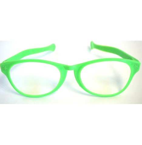 Lunettes géantes Verte sans verre - Lunettes  pas cher