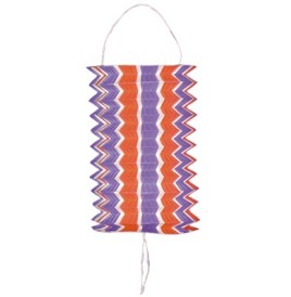 Lampion tricolore  cylindrique (13 cm)