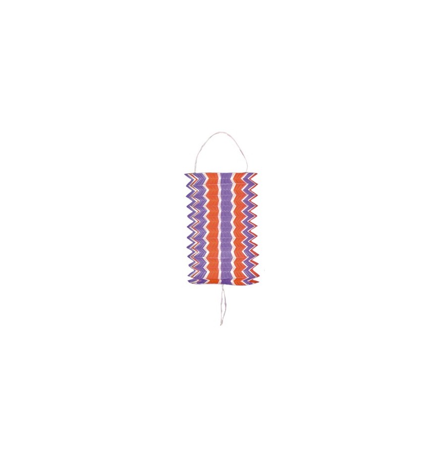 Lampion tricolore  cylindrique (13 cm)