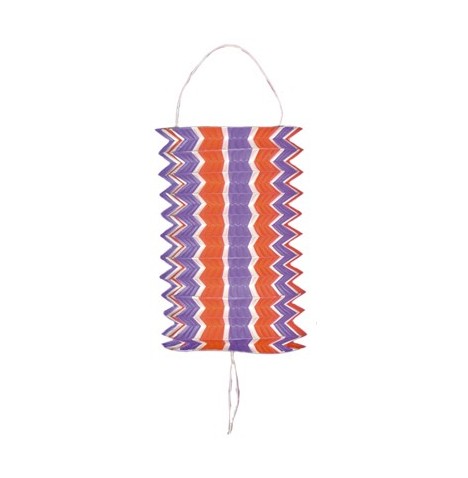 Lampion tricolore  cylindrique (13 cm)