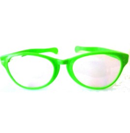 Lunettes géantes Verte avec verres - Lunettes  pas cher