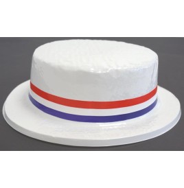 Canotier PVC France: style et patriotisme