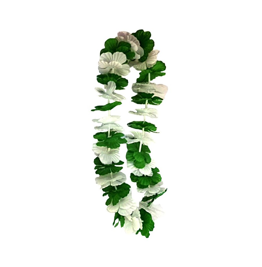 Collier Hawai St Patrick fleurs
