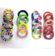 Bracelets  torsades multicolores les 20