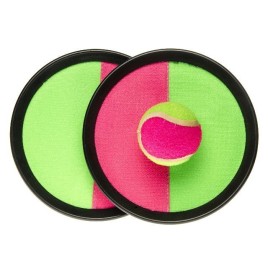2 Raquettes scratch 18.5 cm+ 1 balle
