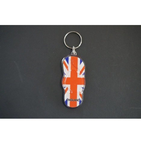Porte-clé Tong  U.K  7 cm
