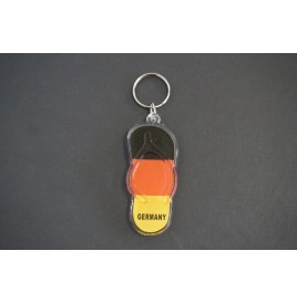 Porte-clé Tong Allemagne 7 cm - Porte-clés  pas cher