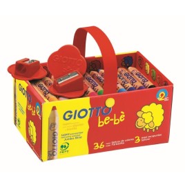 Giotto bébé schoolpack 36 crayons maxi
