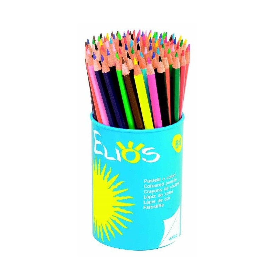 Easy omyacolor pot 84 crayons de couleurs