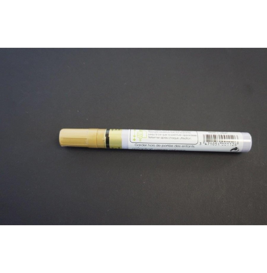 Marqueur permanent or pointe large 5 mm