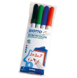 Etui 4 marqueurs Giotto pte ogive 2.7 mm