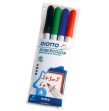 Etui 4 marqueurs Giotto pte ogive 2.7 mm