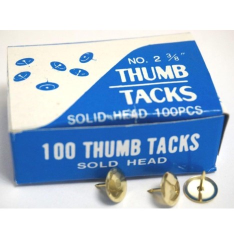 Boite de 100 punaises 10 mm acier PL 4