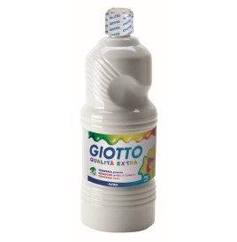 Flacon 1 l. gouache omya. blanc