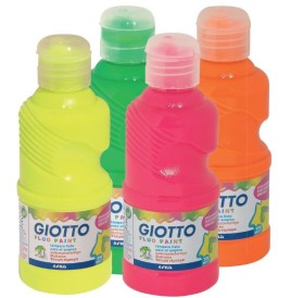 Assort 4 flacons gouache fluorescente 250 ml