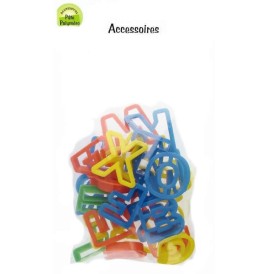 Sachet alphabet 26 formes 5 cm - Modelage et Pâte Fimo  pas cher