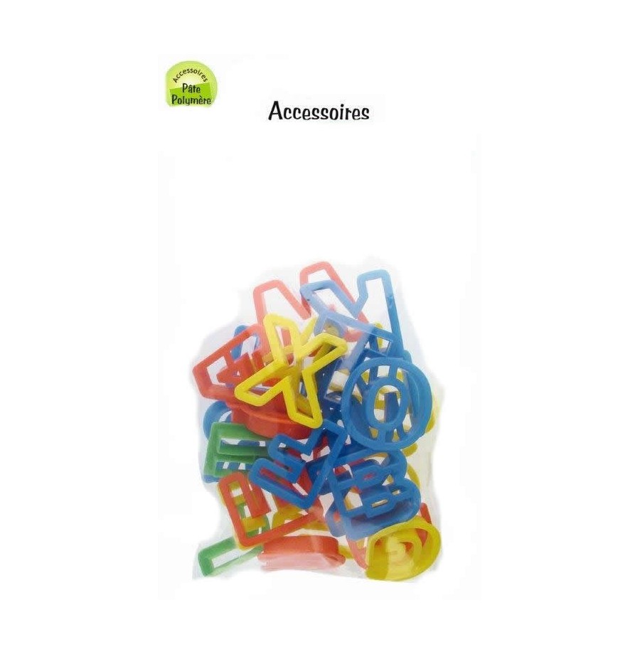 Sachet  alphabet 26 formes 5 cm