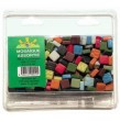 Sach. 500 g mosaïques à coller 10 coloris ass.