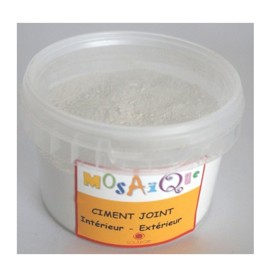Ciment joint blanc int+ext en poudre port 250g