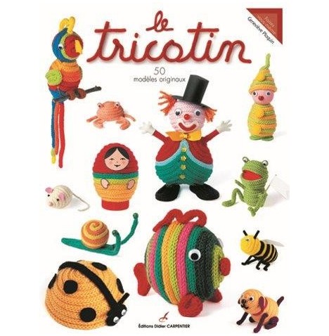 Livre le Tricotin - Décopatch - Feutrine - Laine - Objet à décorer ...