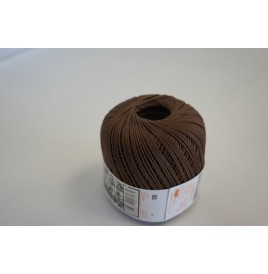 Pelote 50 g coton perlé marron - Décopatch - Feutrine - Laine - Obj...