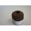 Pelote 50 g coton perlé marron