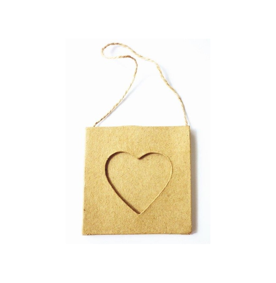Mini cadre porte photo coeur 75 x 75