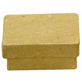 Boîte carton rectangle 103 x 68 x haut. 52 mm
