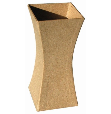 Vase carton base carré 123x56x56