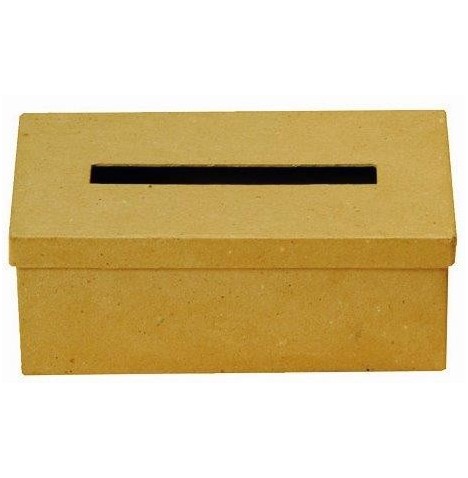 Boîte à mouchoirs carton