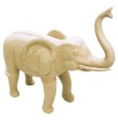 Eléphant en papier maché 12 cm