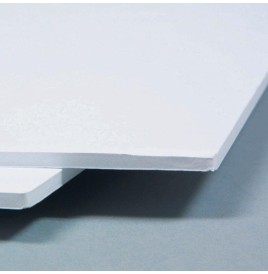 Lot  6 plaques carton mousse 50x65 -3mm