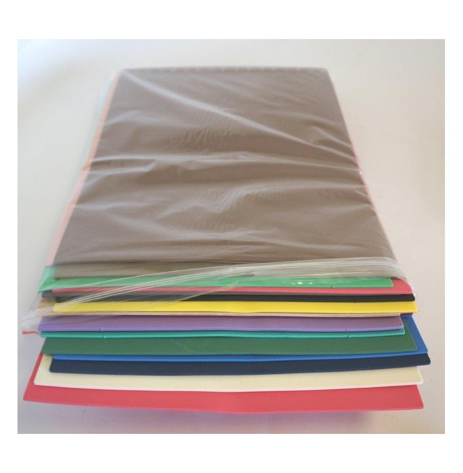 Caoutchouc souple assort 20 fles 40 x 30 cm