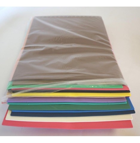 Caoutchouc souple assort 20 fles 40 x 30 cm