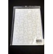 Puzzle carton blanc 54 pièces 240 x 160 mm
