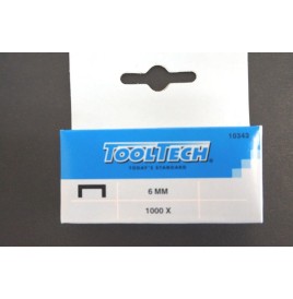 Boite 1000 agrafes galvanisées 6mm