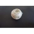 Pelote 100 g coton blanc diamètre 2 mm