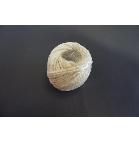 Pelote 100 g sisal naturel - Bois - Rotin -Macramé  pas cher