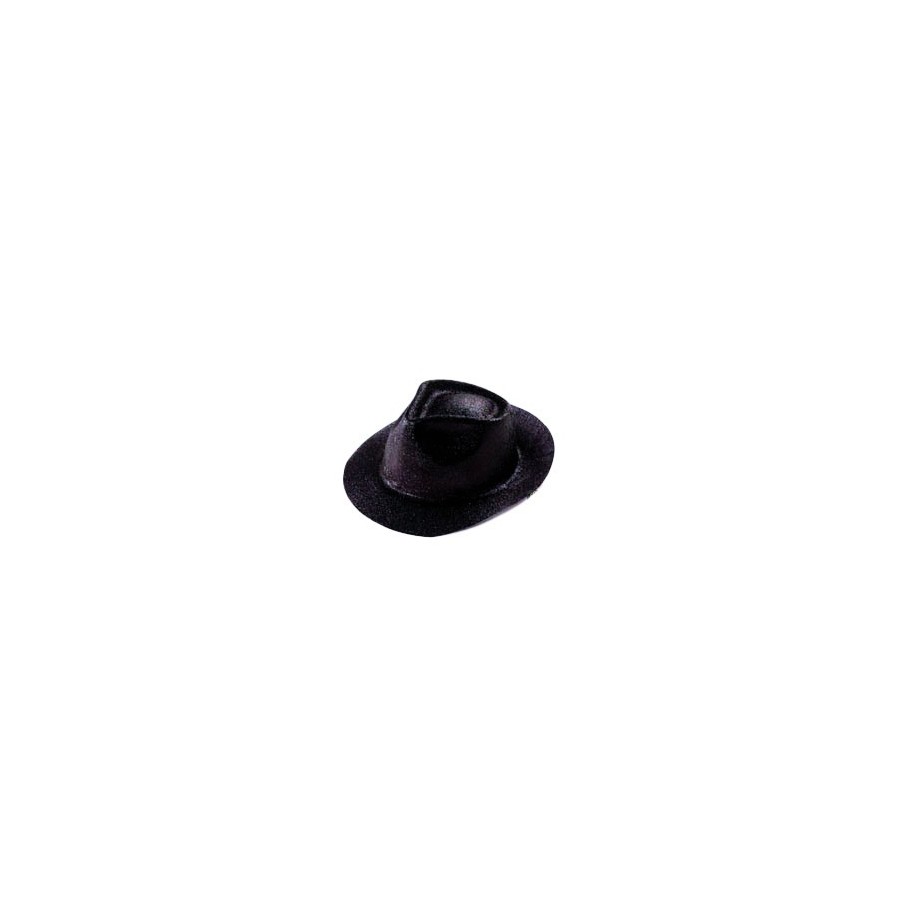 Borsalino noir pailleté