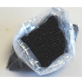 Sachet 100g perle rocaille mat noir - Perles et accessoires - Boule...