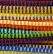Sachet 40 brins 30 cm assortis chenille tigrée