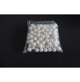 Sachet 100 boules cellulose diam. 25 blanches