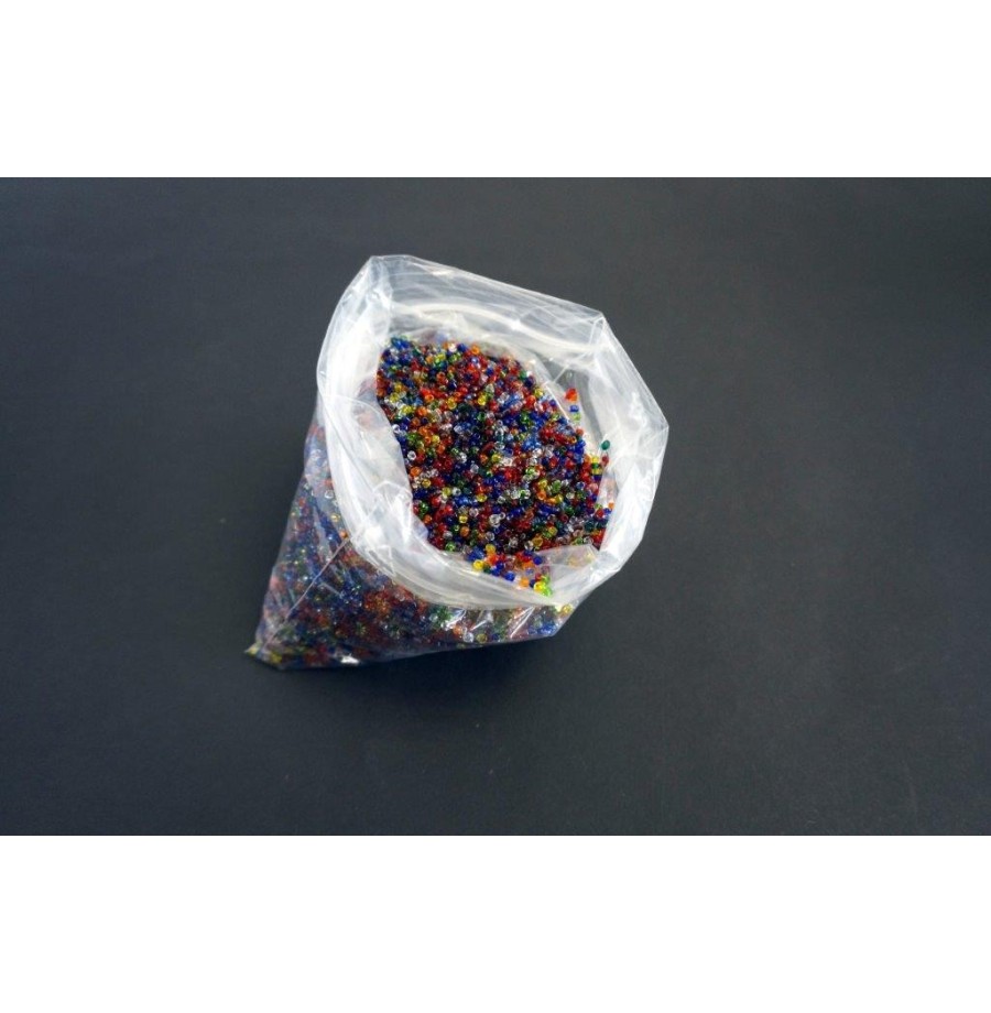 Perles rocailles Assort 2 mm brillantes 500g