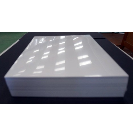 Paquet 250 fles dessin blanc 24 x 32 160 gr