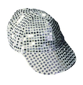Casquette disco Argent